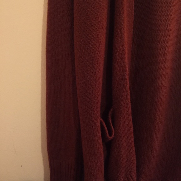 rust colored cardigan - Picture 4 of 4